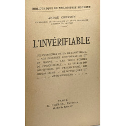 L'invérifiable