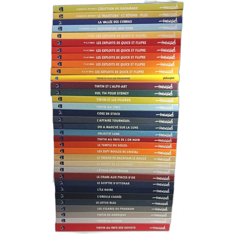 Collection "Les Archives de Tintins" : Albums 1 à 24 (manque:...