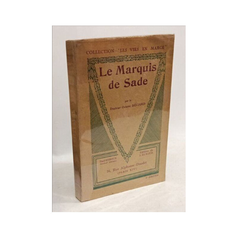 Le marquis de sade
