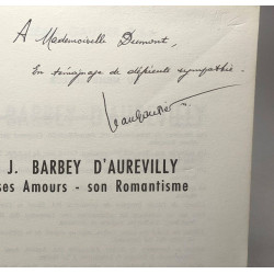 Barbey d'Aurevilly - ses amours son romantisme