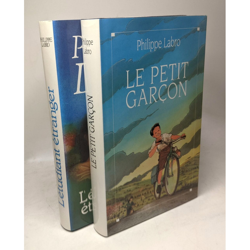 Le petit garçon + l'étudiant étranger --- 2 livres