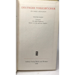 Deutsche volksbücher - Erster Band + Zweiter Band