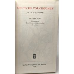 Deutsche volksbücher - Erster Band + Zweiter Band
