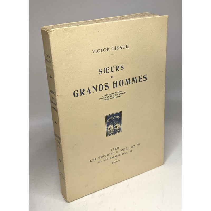 Soeurs de grands hommes