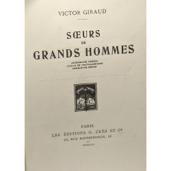Soeurs de grands hommes