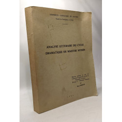 Analyse littéraire du cycle dramatique de Maistre Mymin -...