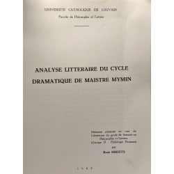 Analyse littéraire du cycle dramatique de Maistre Mymin -...