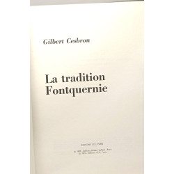 La tradition Fontquernie