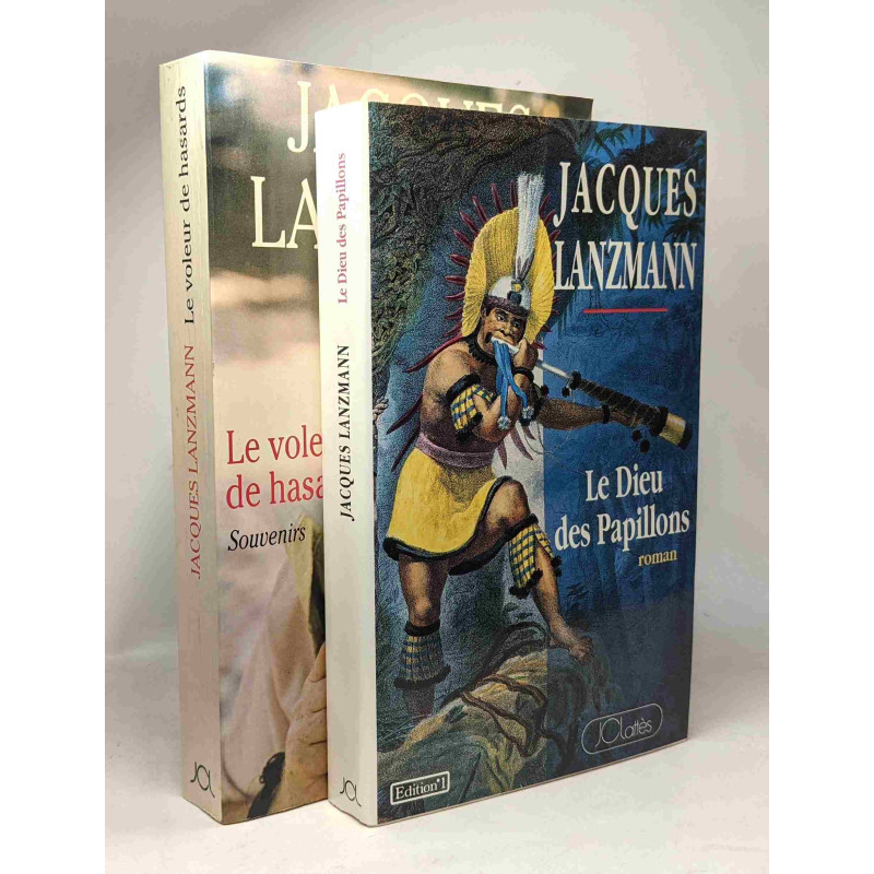 Le voleur de hasards + Le Dieu des papillons - 2 livres