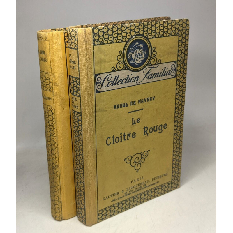 Le Cloître Rouge + La Route de l'Abîme - collection familia / 2 livres