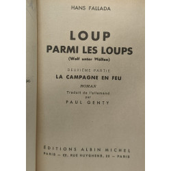 Loup parmi les loups - TOME 1 et 2 - traduit par Paul Genty...