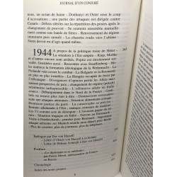 Journal d'un conjuré 1938-1944: L'insurrection de la conscience