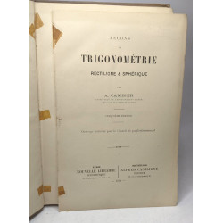 Leçons de trigonométrie rectiligne - 5e éd