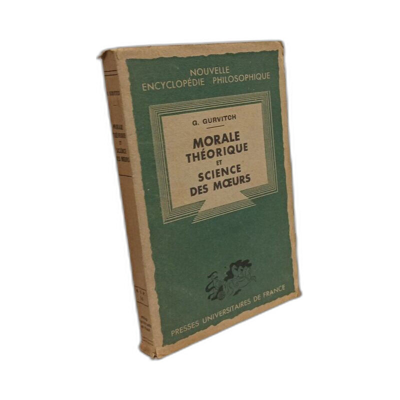 Morale théorique et science des moeurs