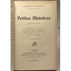 Petites histoires - 2e série --- 4e éd