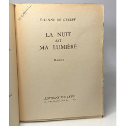 La nuit est ma lumière / Collection "Esprit"
