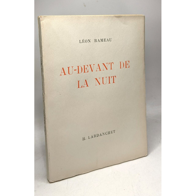 Au-devant de la nuit
