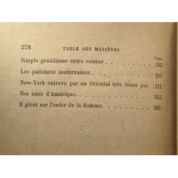 Quelques aspects du vertige mondial