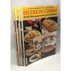 4 numéros de "L'école de Cuisine ": N°6 leçons 63-76: Pâtes pour...