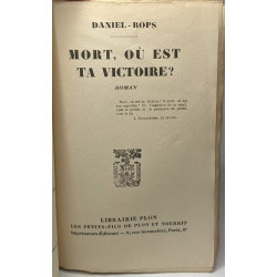 Mort où est ta victoire