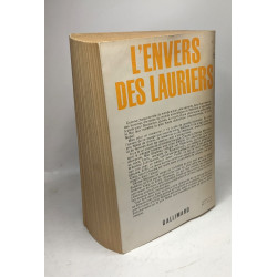 L'envers des lauriers