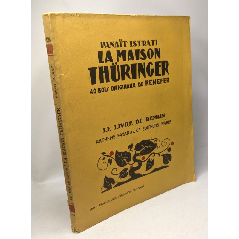 La maison Thüringer - 40 bois originaux de Renefer / Le livre de...