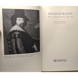 Francis Bacon: History Politics and Science 1561 1626 (Cambridge...