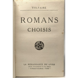 Romans choisis - Zadig ou la destinée - Microméga - Candide ou...