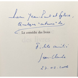 La Comédie des livres --- avec hommage de l'auteur
