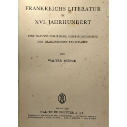 Frankreichs literatur im XVI. Jahrhundert