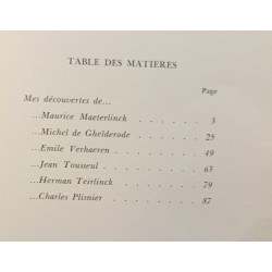 Mes découvertes