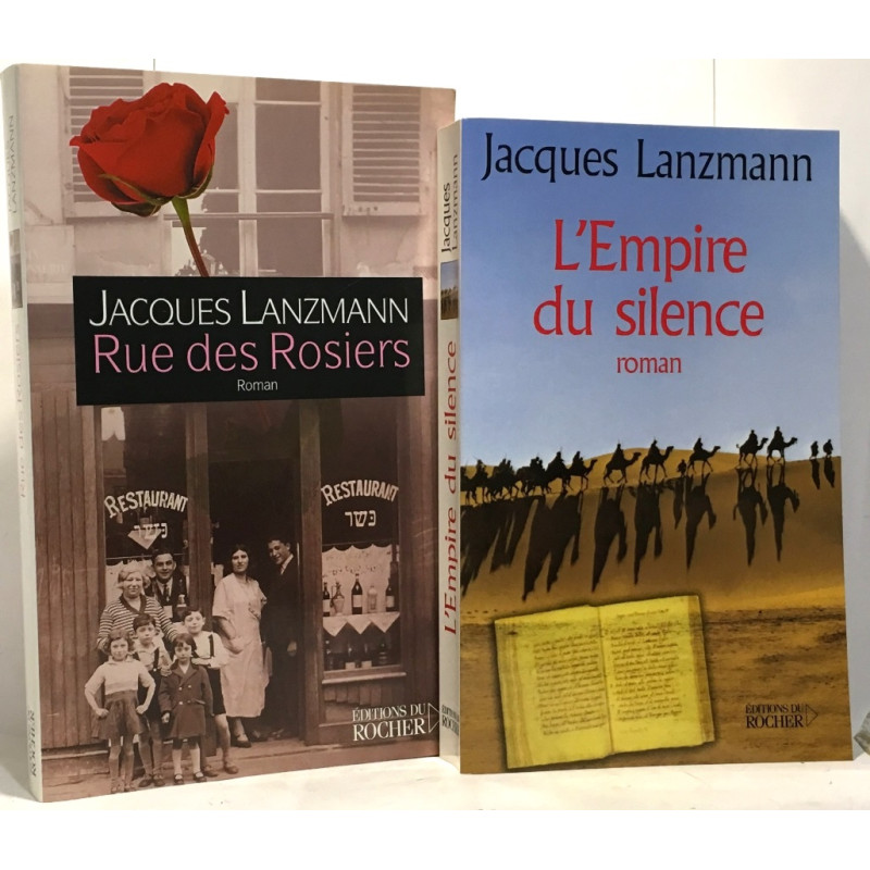 Rue des rosiers + L'empire du silence --- 2 romans