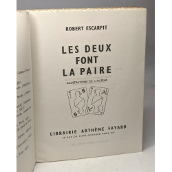 Les deux font la paire - illustrations de l'auteur