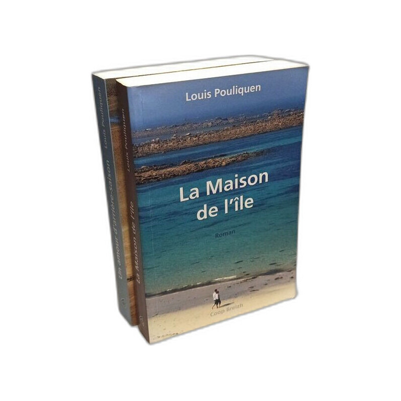 La maison de l'île + Un amour d'arrière-saison --- 2 livres