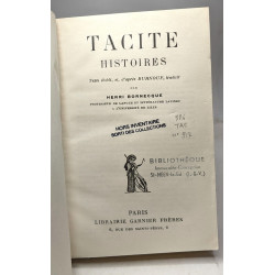 Histoires - texte établi et d'après Burnouf traduitpr Henri...