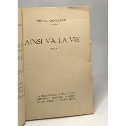 Ainsi va la vie