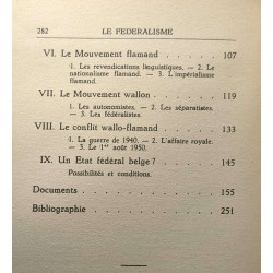 Le fédéralisme