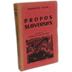 Propos Subversifs