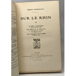 Sur le Rhin
