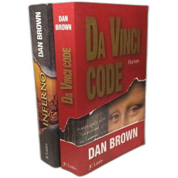 Le symbole perdu + Da Vinci Code + Inferno --- 3 livres