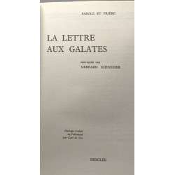 La lettre aux galates