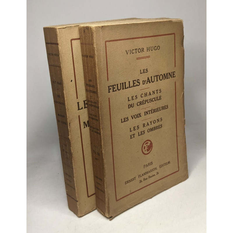 Les feuilles d'automne - Les chants du crépuscule - Les voix...