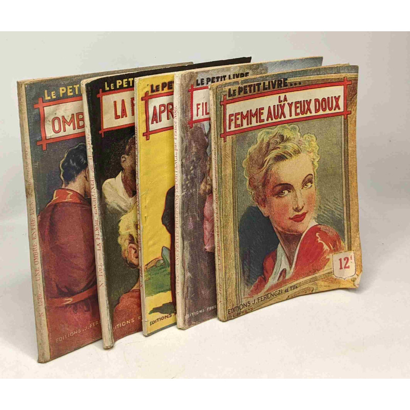 5 livres collection "le petit livre": la femme aux yeux doux + une...