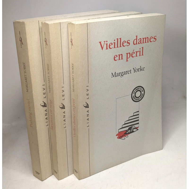 Vieilles dames en péril + Pudding mortel + Meurtres en neige --- 3...