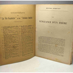 La vengeance d'un frère roman dramatique indédit - Bibliothèque de...