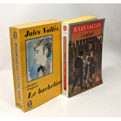 Le bachelier - Tome 2 jacques Vingtras + L'enfant --- 2 livres