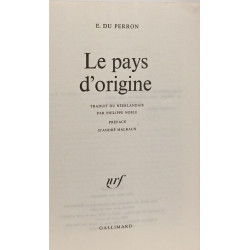 Le Pays d'origine