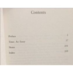 Time: An Essay