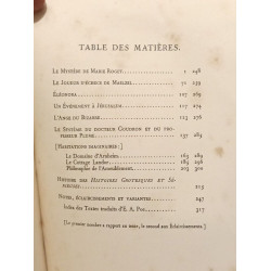 Histoire Grotesques et Serieuses par Edgar Poe. Notice notes...