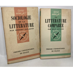 14 livres autour de la littérature (voir description): Sociologie...